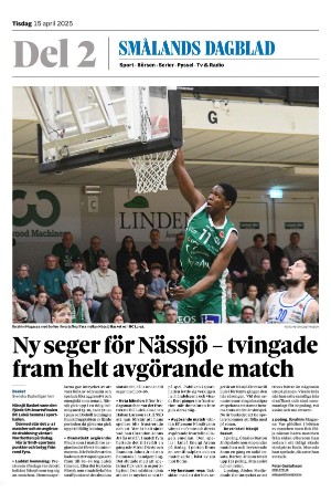 Smålands Dagblad Del2 2025-04-15