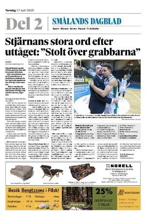 Smålands Dagblad Del2 2025-04-17