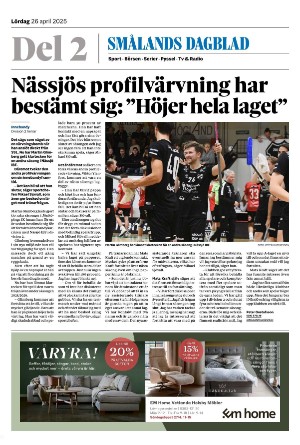 Smålands Dagblad Del2 2025-04-26