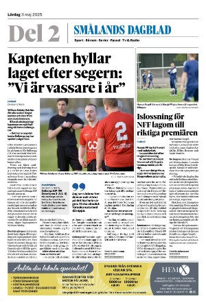 Smålands Dagblad Del2 2025-05-03