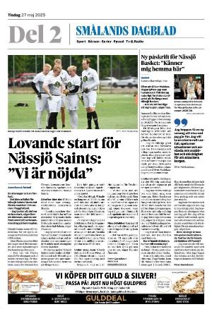 Smålands Dagblad Del2 2025-05-27