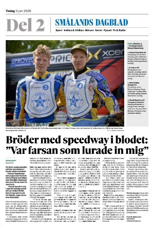 Smålands Dagblad Del2 2025-06-03