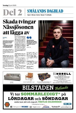 Smålands Dagblad Del2 2025-06-05
