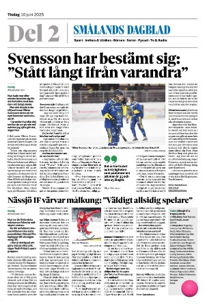 Smålands Dagblad Del2 2025-06-10