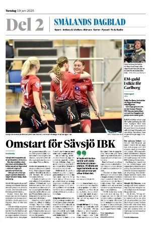 Smålands Dagblad Del2 2025-06-19