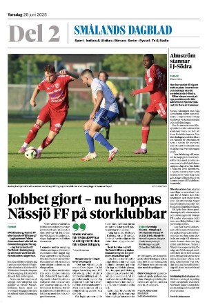Smålands Dagblad Del2 2025-06-26