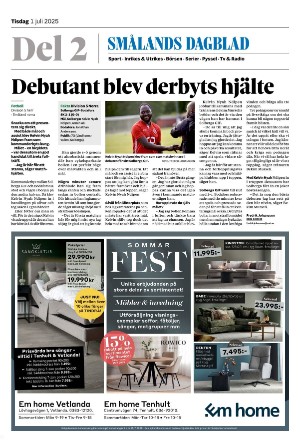Smålands Dagblad Del2 2025-07-01