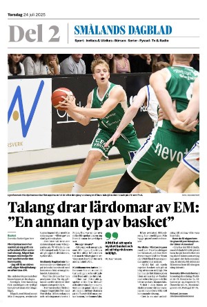 Smålands Dagblad Del2 2025-07-24