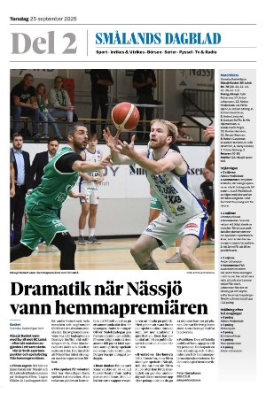 Smålands Dagblad Del2 2025-09-25