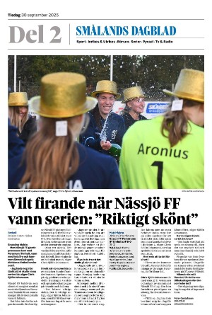 Smålands Dagblad Del2 2025-09-30