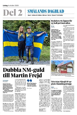 Smålands Dagblad Del2 2025-10-04