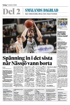 Smålands Dagblad Del2 2025-10-07