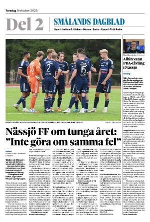 Smålands Dagblad Del2 2025-10-09
