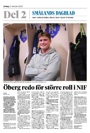 Smålands Dagblad Del2 2025-10-11