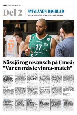 Smålands Dagblad Del2 2025-11-25