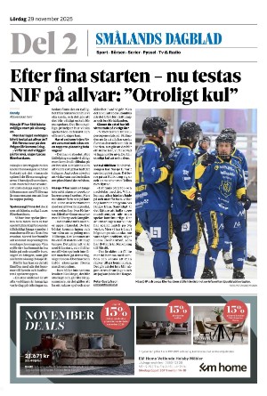 Smålands Dagblad Del2 2025-11-29