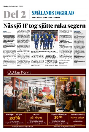 Smålands Dagblad Del2 2025-12-02
