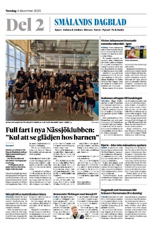 Smålands Dagblad Del2 2025-12-04