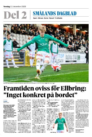 Smålands Dagblad Del2 2025-12-11