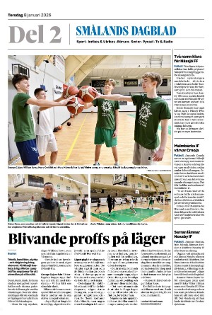 Smålands Dagblad Del2 2026-01-08
