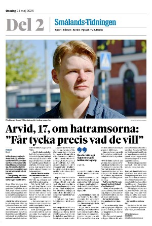 Smålands-Tidningen Del2 2025-05-21