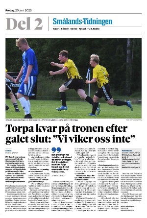 Smålands-Tidningen Del2 2025-06-20