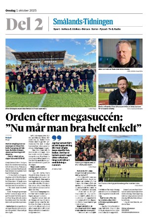 Smålands-Tidningen Del2 2025-10-01