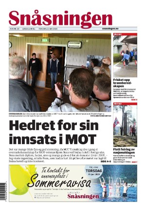 Snåsningen 22.05.25