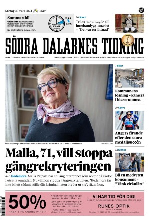 Södra Dalarnes Tidning 2024-03-30