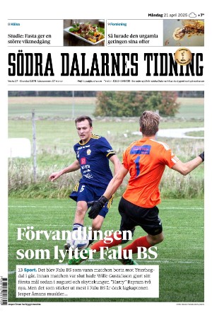 Södra Dalarnes Tidning 2025-04-21