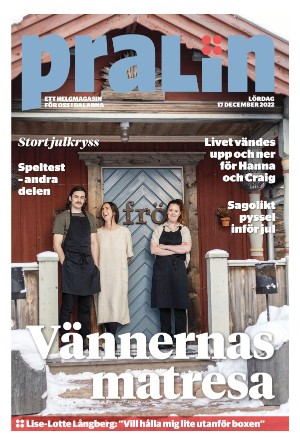 Södra Dalarnes Tidning Pralin 2022-12-17