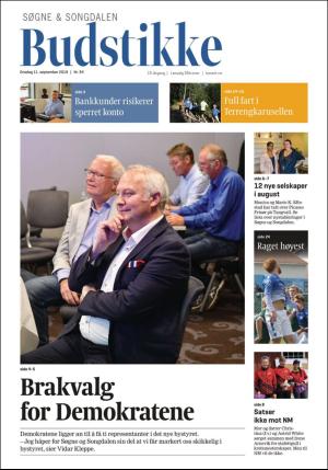 Søgne og Songdalen Budstikke 11.09.19