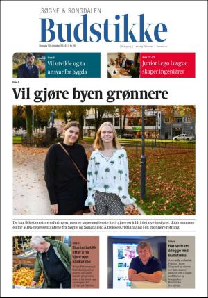 Søgne og Songdalen Budstikke 30.10.19