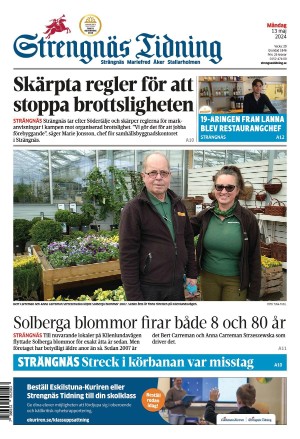 Strengnäs Tidning 2024-05-13