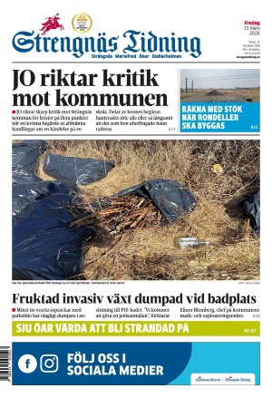Strengnäs Tidning 2026-03-13