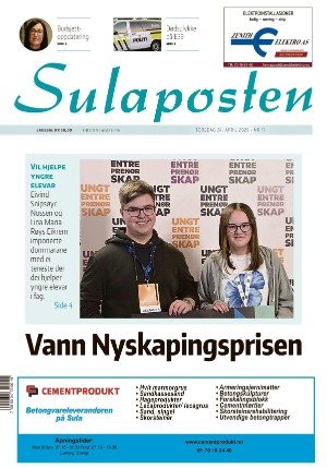 Sulaposten 24.04.25