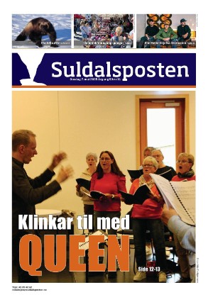 Forside Suldalsposten