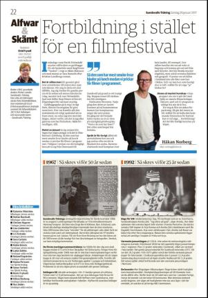 Sundsvalls Tidning 20170129