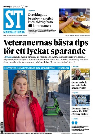 Sundsvalls Tidning 2024-04-15