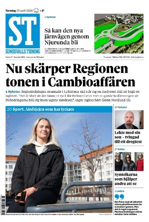 Sundsvalls Tidning 2024-04-25