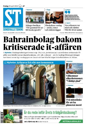 Sundsvalls Tidning 2024-04-26