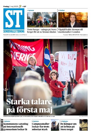 Sundsvalls Tidning 2025-05-02