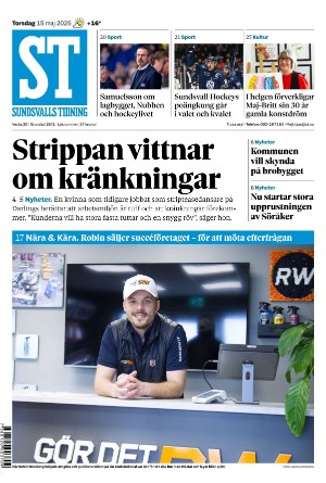 Sundsvalls Tidning 2025-05-15
