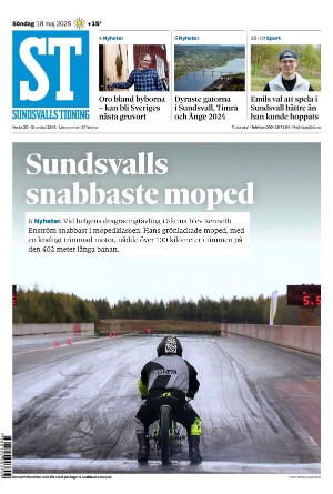 Sundsvalls Tidning 2025-05-18