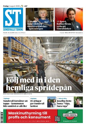 Sundsvalls Tidning 2025-08-01