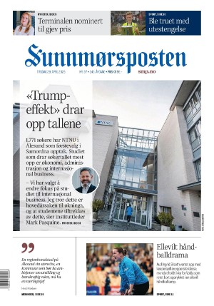 Sunnmørsposten 29.04.25