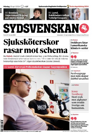 Sydsvenska Dagbladet - Lund 2024-04-15
