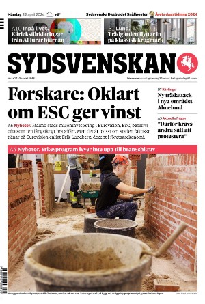 Sydsvenska Dagbladet - Lund 2024-04-22