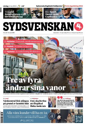 Sydsvenska Dagbladet - Lund 2024-05-04