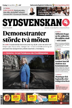 Sydsvenska Dagbladet - Lund 2024-05-24